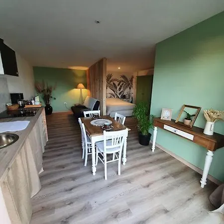 Charmant Appartement Au Calme Saint-Romain-la-Motte Buitenkant foto